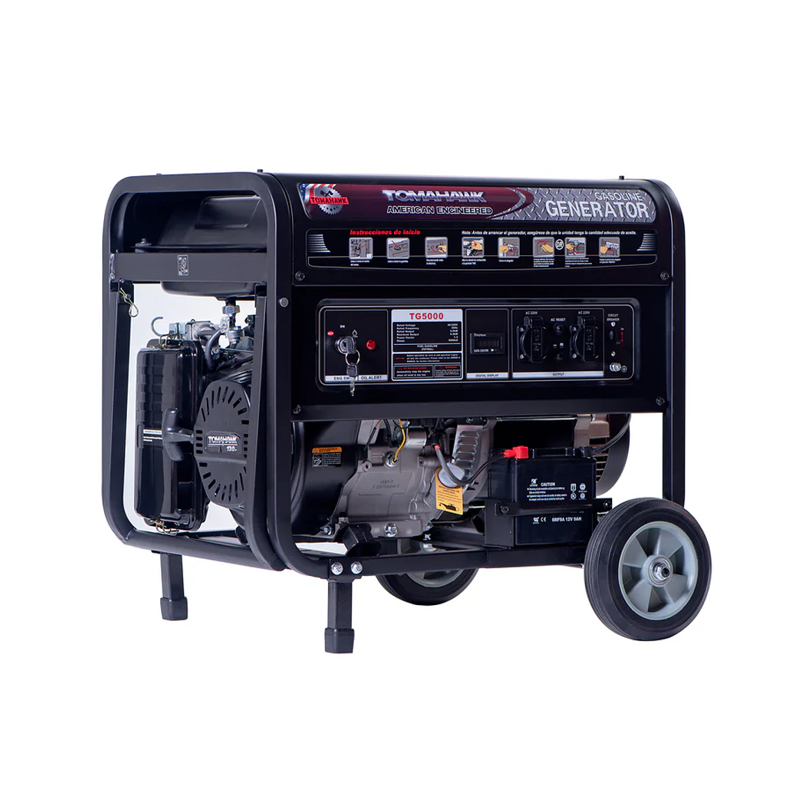 Arriendo Generador 5.0Kva Tomahawk Power TG5000E PARTIDA ELECTRICA- COPIAR 5