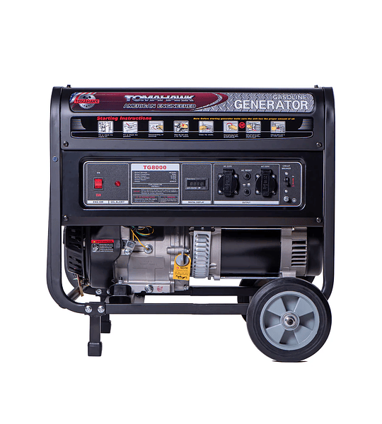 Arriendo Generador 8.0Kva Tomahawk Power TG8000E PARTIDA ELÉCTRICA- COPIAR - 