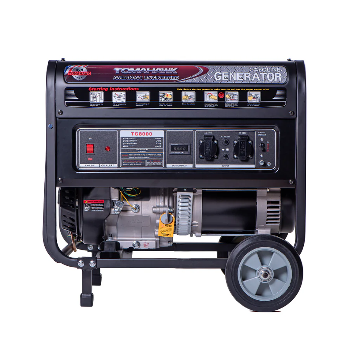 Arriendo Generador 8.0Kva Tomahawk Power TG8000E PARTIDA ELÉCTRICA- COPIAR 1