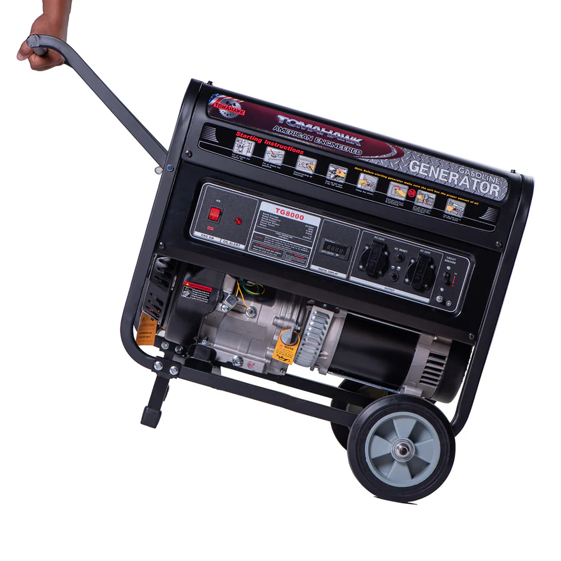 Arriendo Generador 8.0Kva Tomahawk Power TG8000E PARTIDA ELÉCTRICA- COPIAR 2