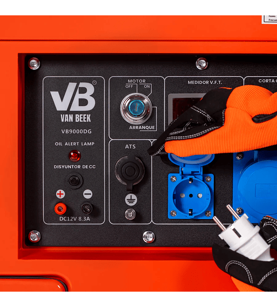 Arriendo Generador van Beek 9.0Kva Diesel  - 