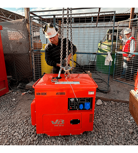 Arriendo Generador van Beek 7.0Kva Diesel - 