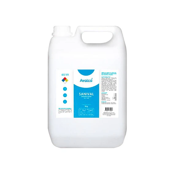 Sanival -  Desinfectante Grado Alimenticio 5 Litros