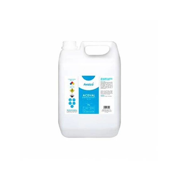 Aceval - Ácido Peracético Al 5% 5 Litros - Producto Disponible a Pedido -