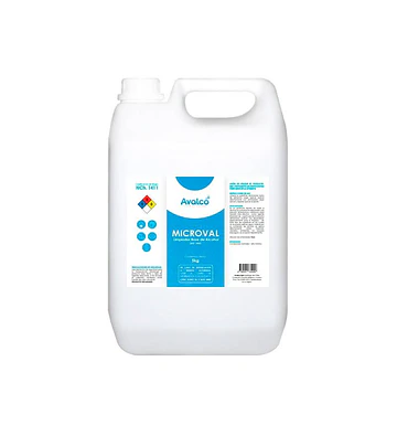 Microval - Limpiador Base Alcohol 5 Litros