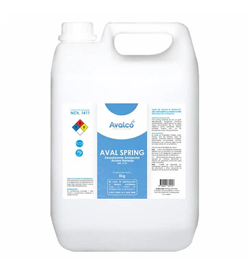 Aval Spring - Desodorante Ambiental aroma Naranja 5 Litros
