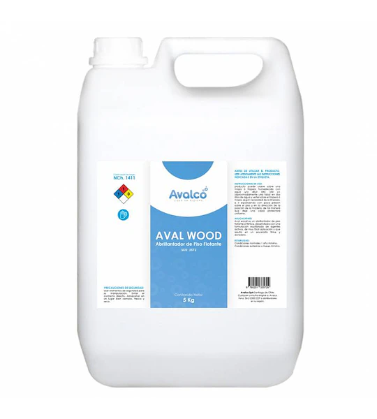 Aval Wood - Abrillantador de piso flotante 5 Litros