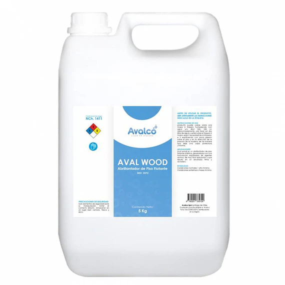 Aval Wood - Abrillantador de piso flotante 5 Litros