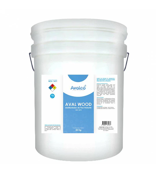 Aval Wood - Abrillantador de piso flotante 20 Litros