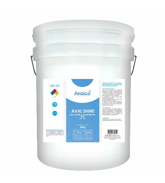 Avalshine Red - Cera Autobrillo 20 Litros