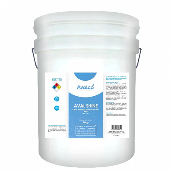 Avalshine Red - Cera Autobrillo 20 Litros