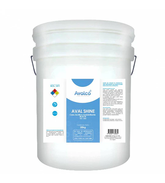 Avalshine Black - Cera Autobrillo 20 Litros