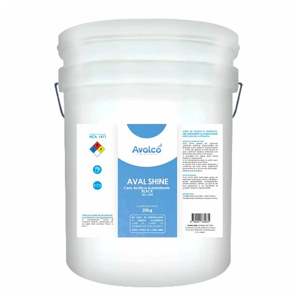 Avalshine Black - Cera Autobrillo 20 Litros