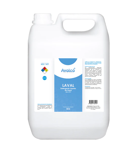 Laval - Detergente Para Ropa 5 Litros