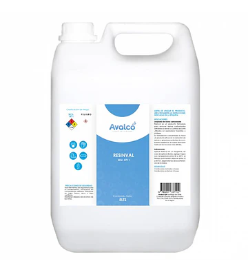 Resinval - Limpiador de Resina Carbonizada 5 Litros