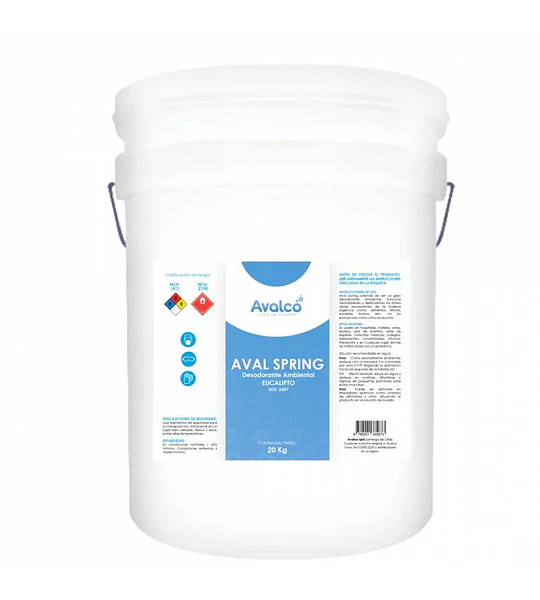 Aval Spring - Desodorante Ambiental aroma Eucalipto  20 Litros