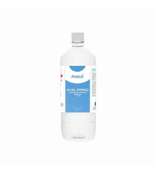 Aval Spring - Desodorante Ambiental aroma Naranja 1 Litro
