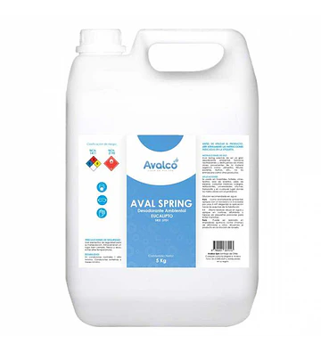 Aval Spring - Desodorante Ambiental aroma Eucalipto 5 Litros