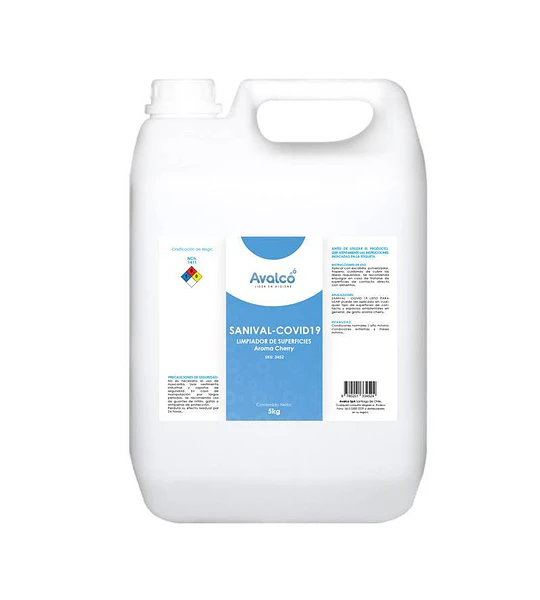 Sanival-Covid19 - Limpia Superficies 5 Litros