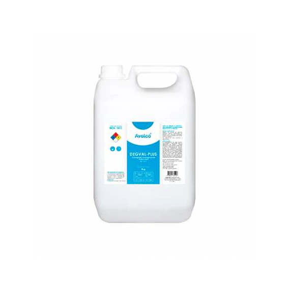 Degval Plus - Detergente Desengrasante Potenciado De Base Acuosa 5 Litros