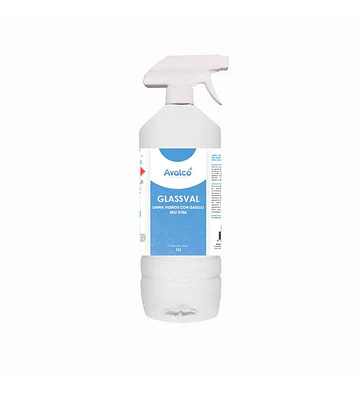 Glassval - Limpia Vidrios 1 Litro con gatillo