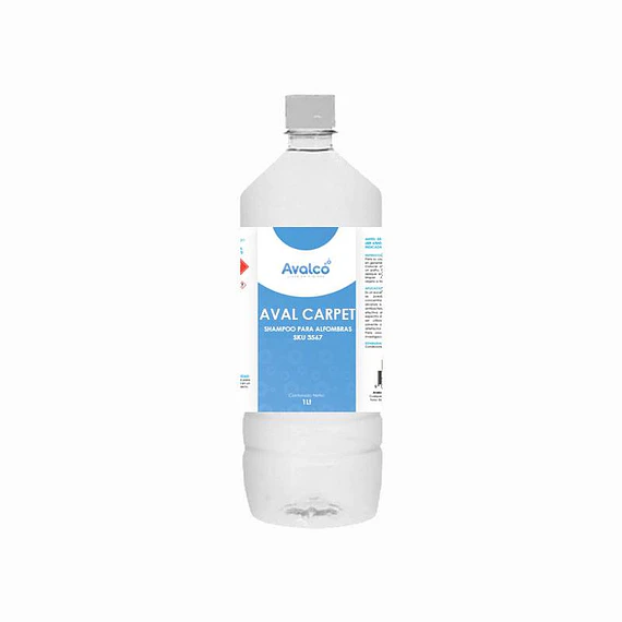 Aval Carpet - Shampoo Para Alfombras  1 Litro
