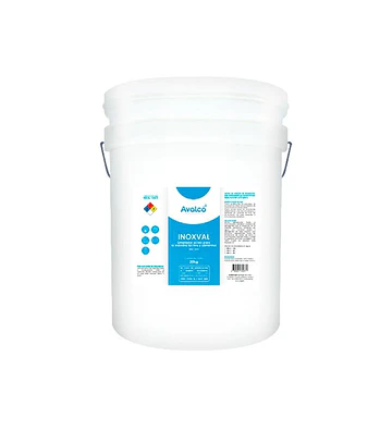 Inoxval -  Limpiador Ácido Para Acero Inoxidable 20 Litros