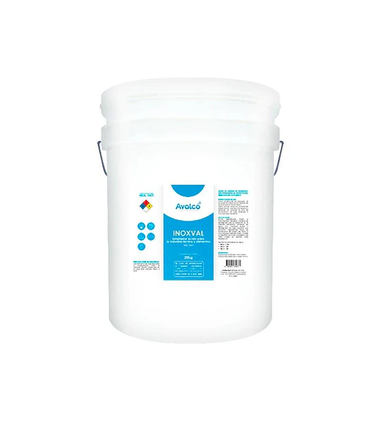 Inoxval -  Limpiador Ácido Para Acero Inoxidable 20 Litros