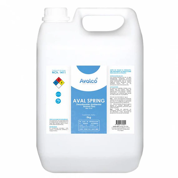 Aval Spring - Desodorante Ambiental aroma Pino 5 Litros