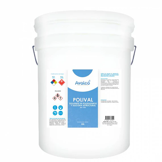 Polival - Solvente de Polisulfuros y Silicona Estructural 20 Litros