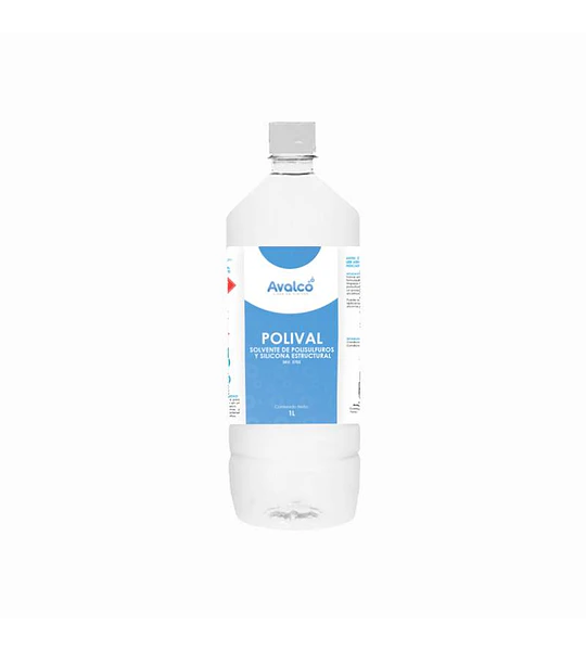 Polival - Solvente de Polisulfuros y Silicona Estructural 1 Litro