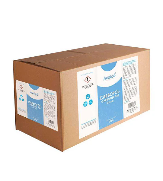 Carbopol - Carbomer 940 Caja 20 Kg