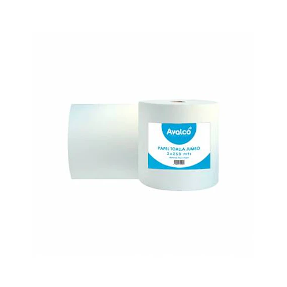 Papel Toalla Jumbo 2x250 mts