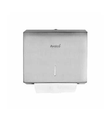 Dispensador de Papel Toalla Interfoliada Acero Inoxidable