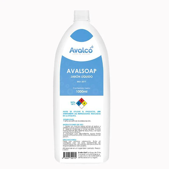 Avalsoap - Jabón Líquido 1 Litro