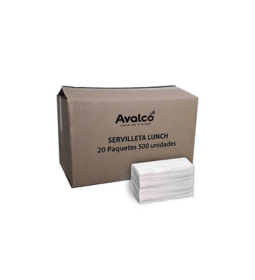 Servilletas Lunch (Caja 20 paquetes x 250 unidades)