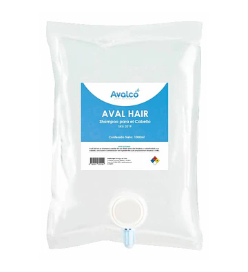 Aval Hair - Shampoo Para Cabello 1 Litro Bolsa desechable