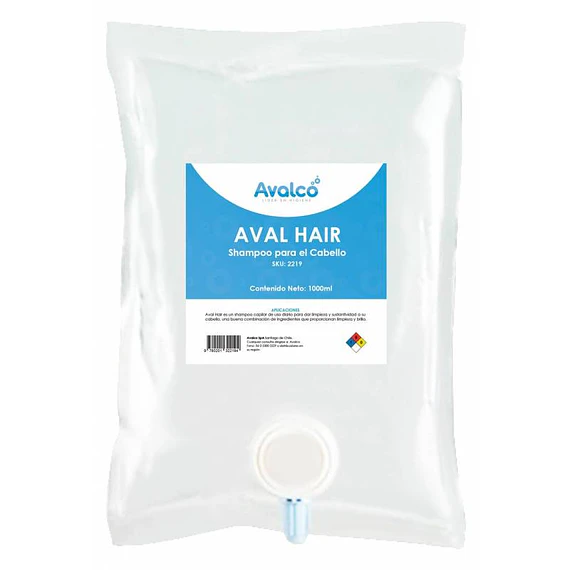 Aval Hair - Shampoo Para Cabello 1 Litro Bolsa desechable