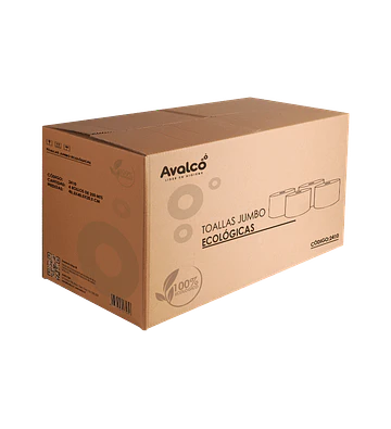 Papel Toalla Jumbo Ecológica 4x250 mts