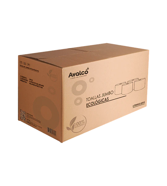 Papel Toalla Jumbo Ecológica 4x250 mts