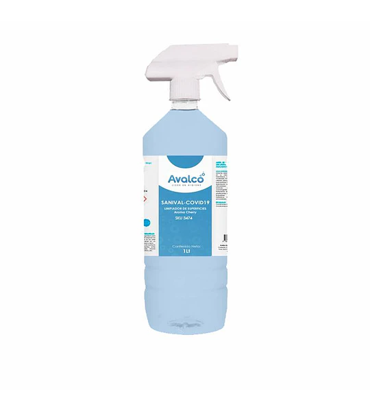 Sanival-Covid19 - Limpia Superficies 1 Litro con gatillo
