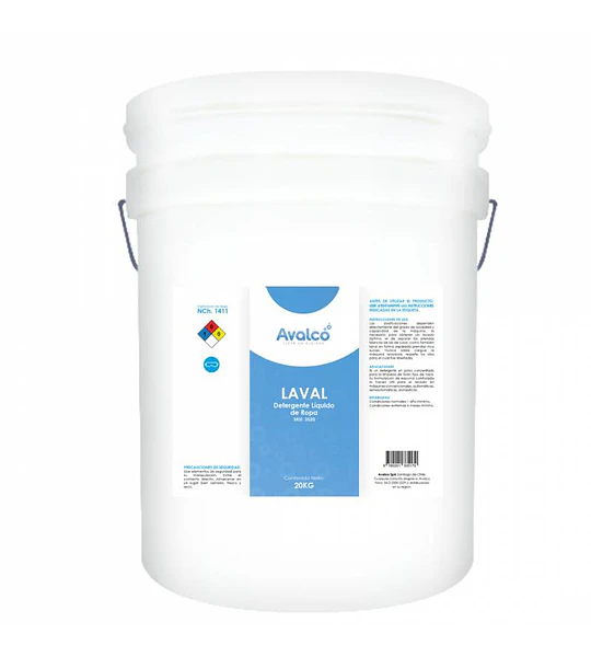 Laval - Detergente Para Ropa 20 Litros