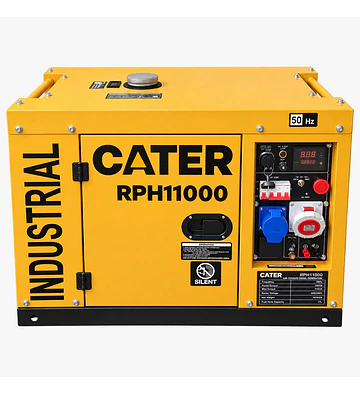 Generador Diésel Insonorizado CATER RPH11000 | 10 kVA nominales, 220/380 V