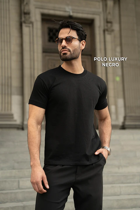 POLO LUXURY NEGRO