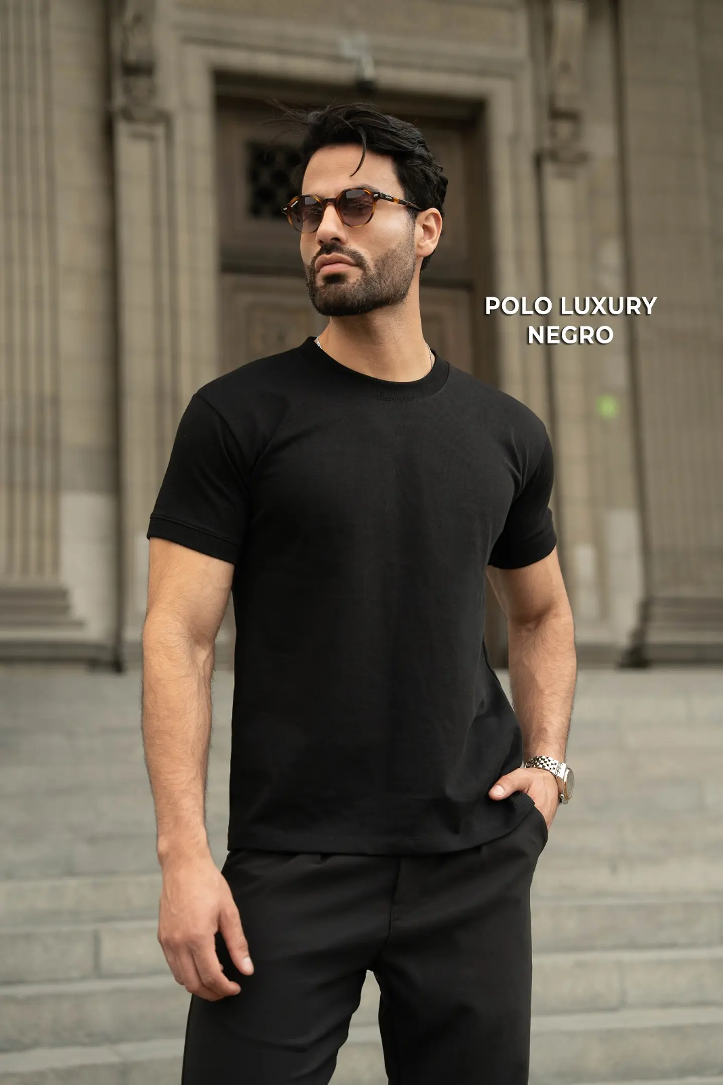 POLO LUXURY NEGRO 2