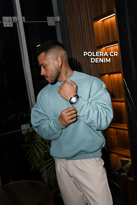 POLERA CR DENIM