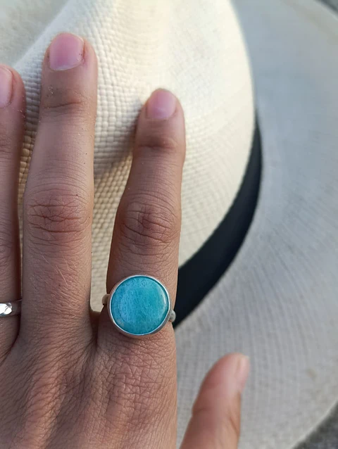 Anillo Amazonita