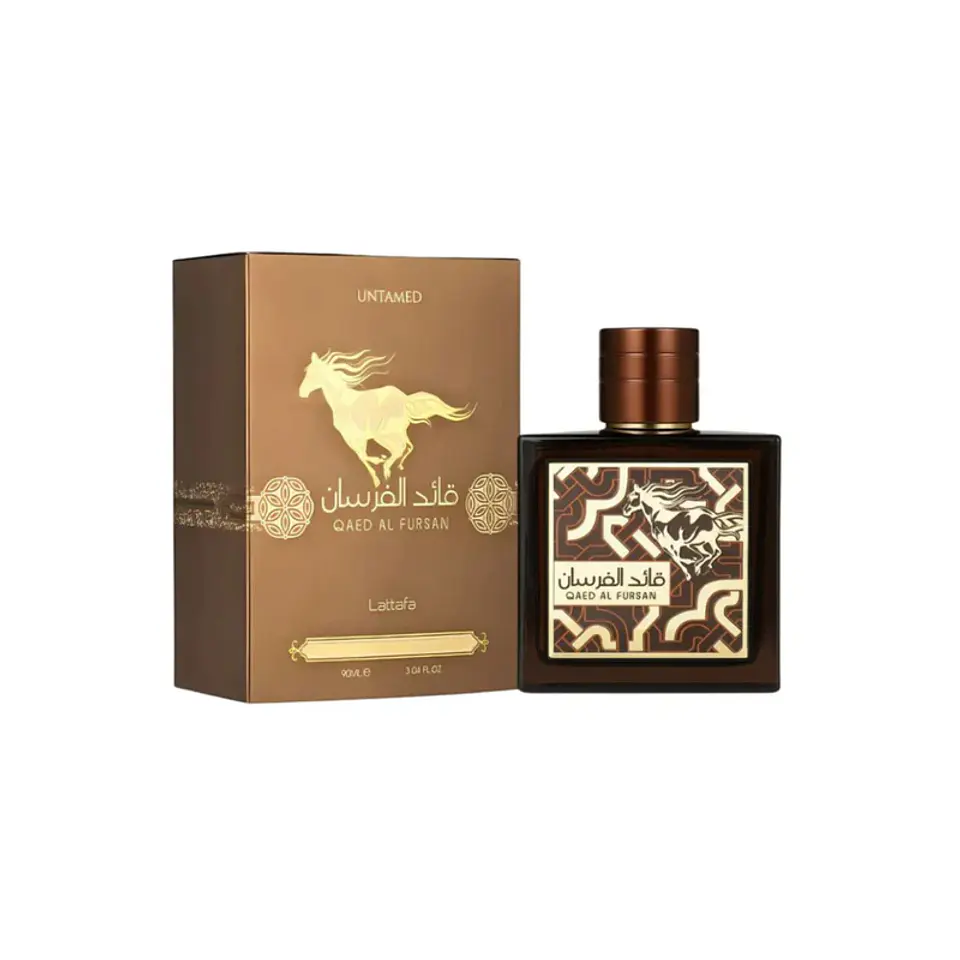 Qaed Al Fursan Untamed Lattafa Unisex Edp 90ML - Inspirado en Eros Najim Versace 1