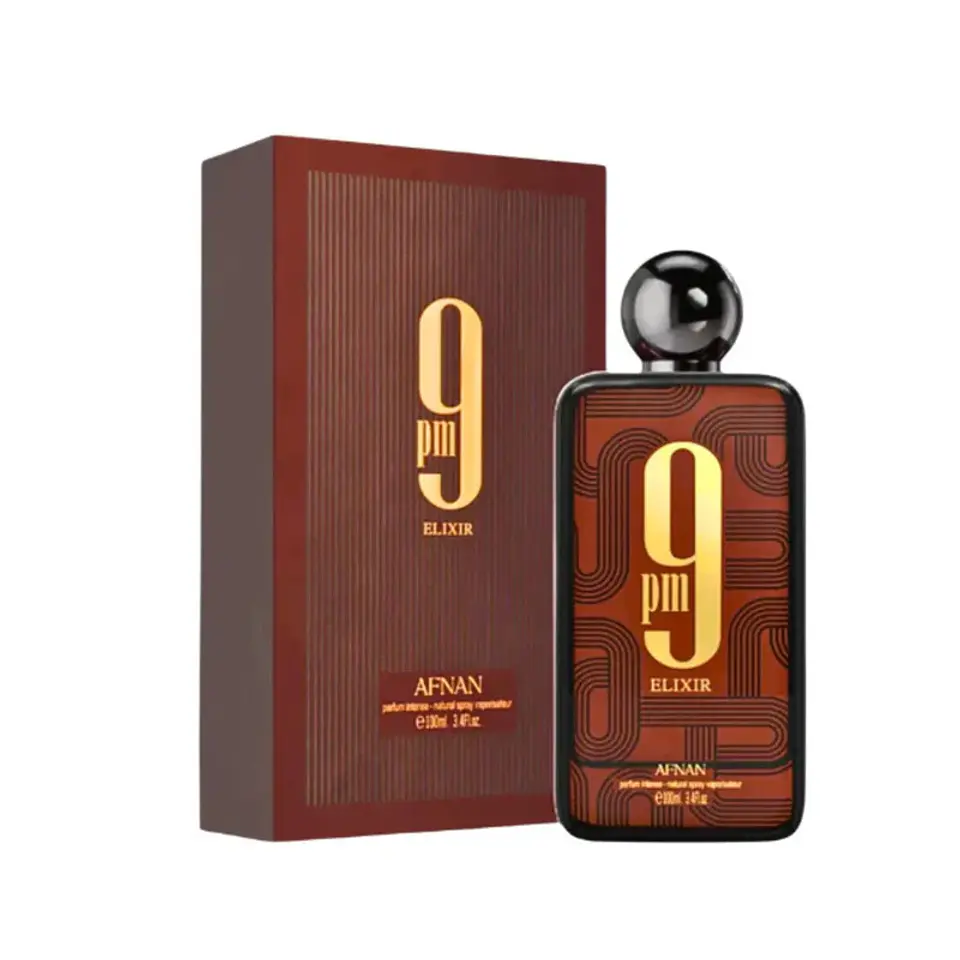 9 Pm Elixir Afnan Parfum Intense 100Ml Unisex - Inspirado en Le Male Elixir Absolu Jean Paul Gaultier 1