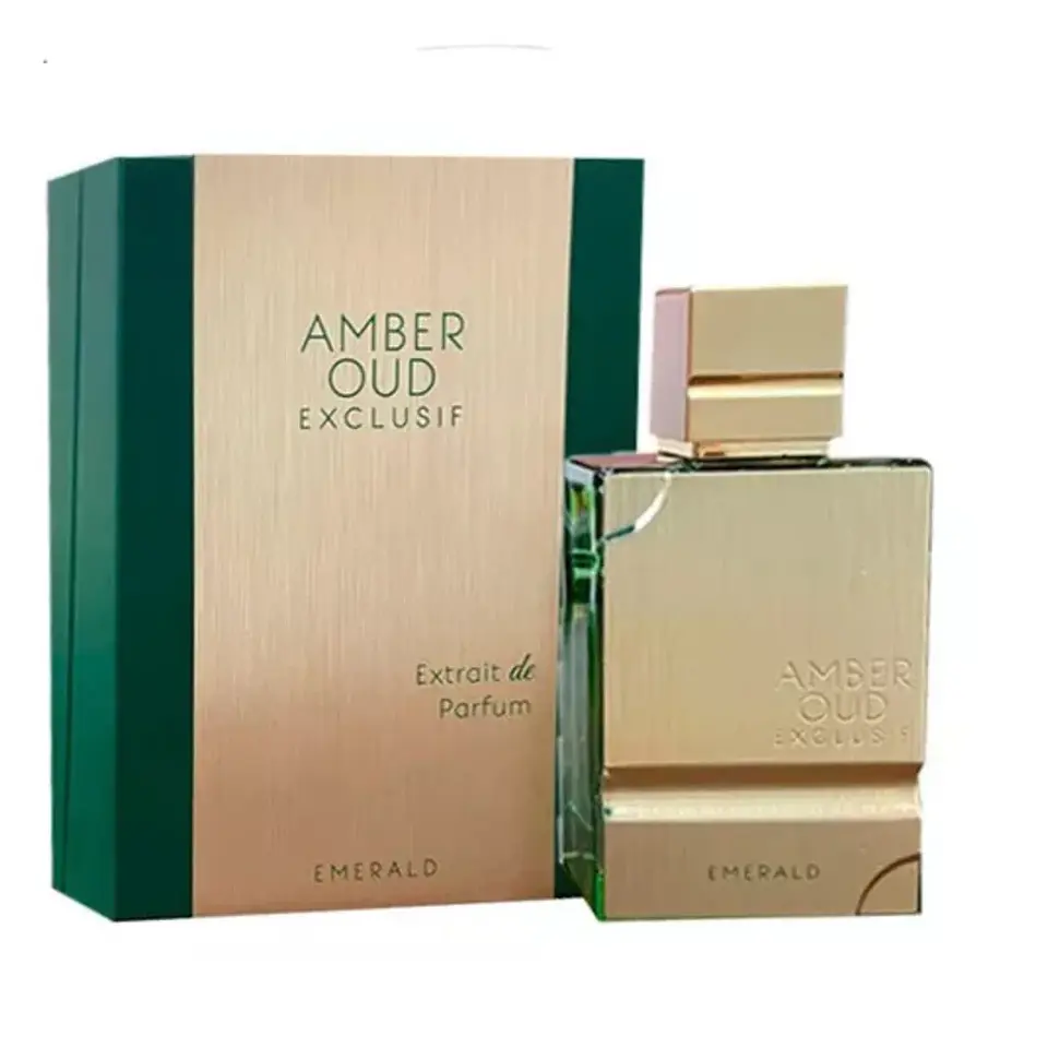 Amber Oud Emerald Exclusif Al Haramain Edp 60MLUnisex- Inspirado en Bond 9 Dubai Emerald 1